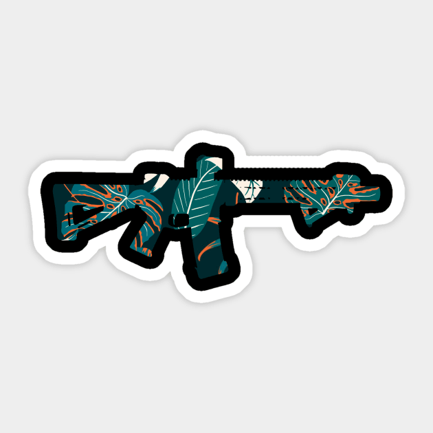 "Low-light" Tropic AR15 Sticker by ArtisanTactical